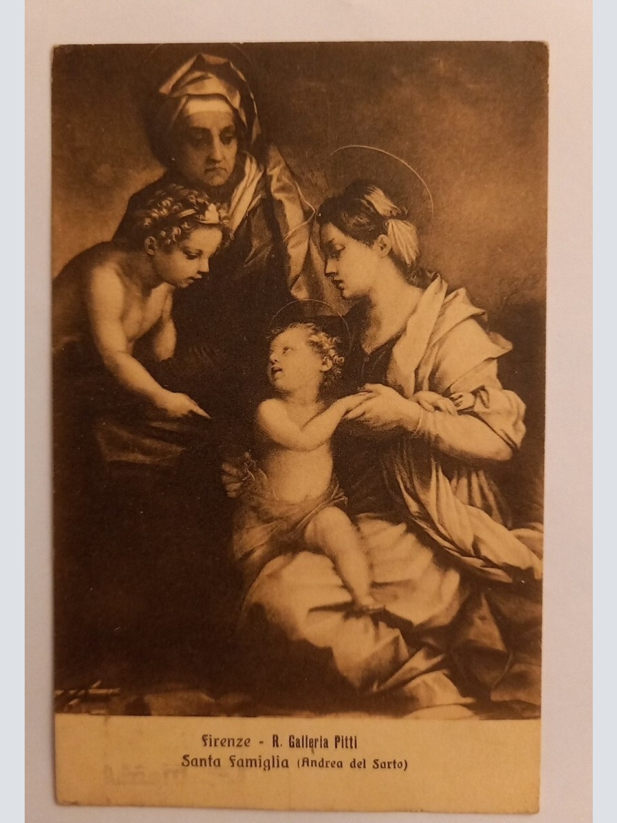 Firenze Santa Famiglia Andrea del Sarto 600670A gr D