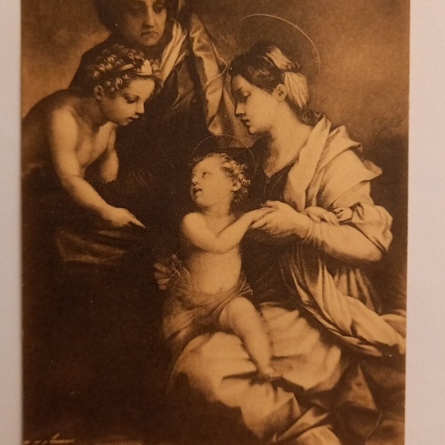 Firenze Santa Famiglia Andrea del Sarto 600670A gr D