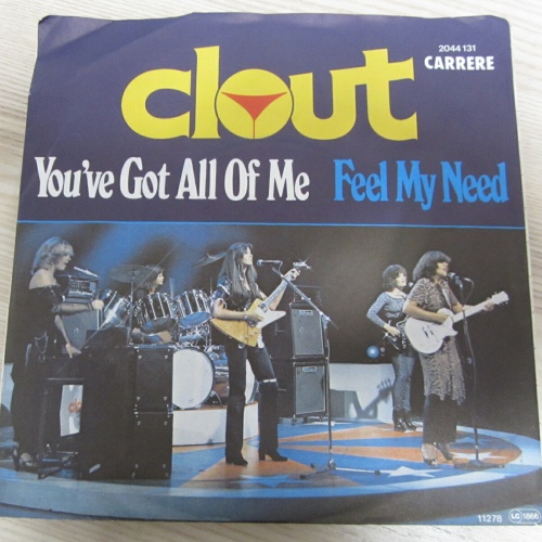 Single /   Clout ?– You've Got All Of Me    / DE PRESS / RAR /
