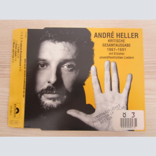 CD /  André Heller ?– Kritische Gesamtausgabe 1967-1991  / PROMO / RARITÄT /