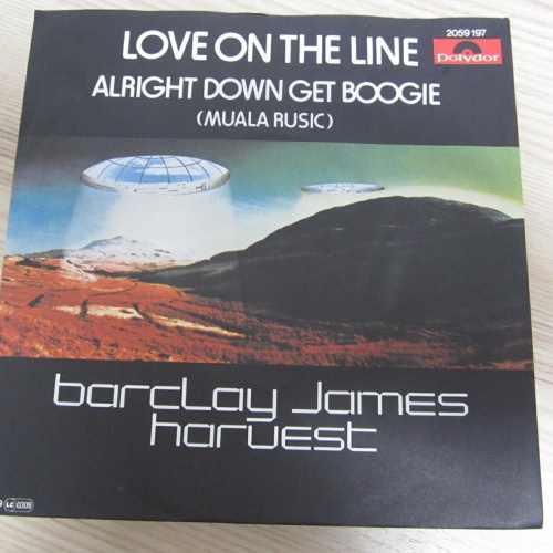 Single /  Barclay James Harvest ?– Love On The Line   / DE PRESS / RAR /