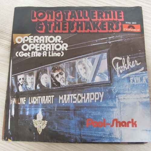 Single /  Long Tall Ernie & The Shakers ?– Operator, Operator (Get Me A Line) /