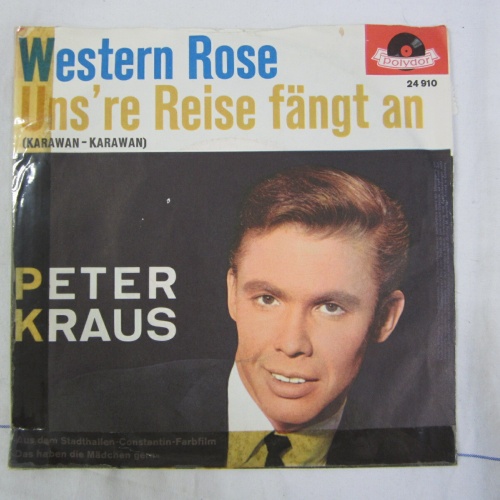 Single / Peter Kraus – Western Rose / DE PRESS /