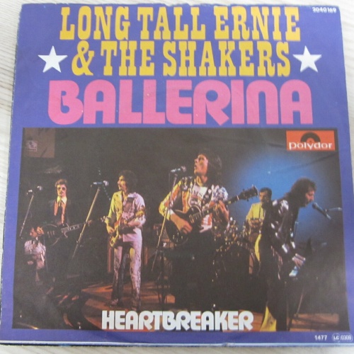 Single /  Long Tall Ernie & The Shakers ?– Ballerina  / DE   PRESS / RAR /