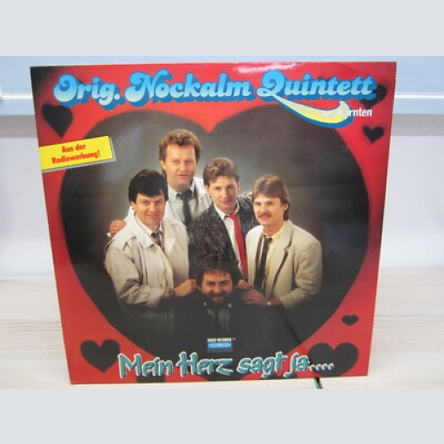 LP / Orig. Nockalm Quintett Aus Kärnten ?– Mein Herz Sagt Ja / AUSTRIA / RAR /