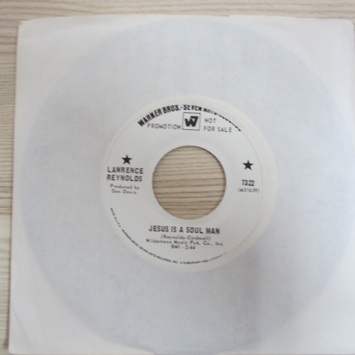 Single /  Lawrence Reynolds ?– Jesus Is A Soul Man / DEMO / MUSTER / RAR / 1969
