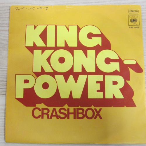 Single /   Crashbox ?– King Kong-Power  / PROMO / MUSTER / RAR / 1977 / DISCO /
