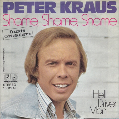 Peter Kraus - Shame, Shame, Shame (7", Single)