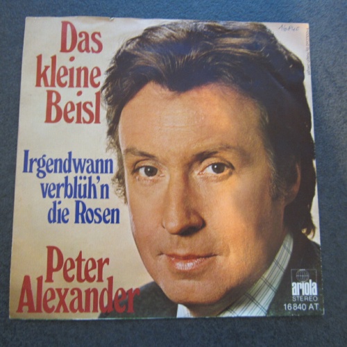 Single / Peter Alexander – Das Kleine Beisl / AUT Press