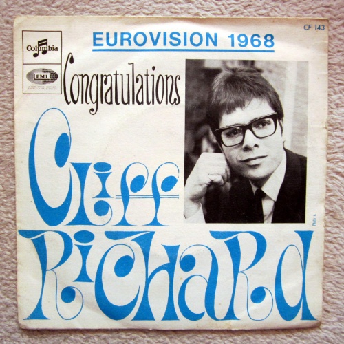 Single / CLIFF RICHARD / EUROVISION 1968  / RARITÄT /