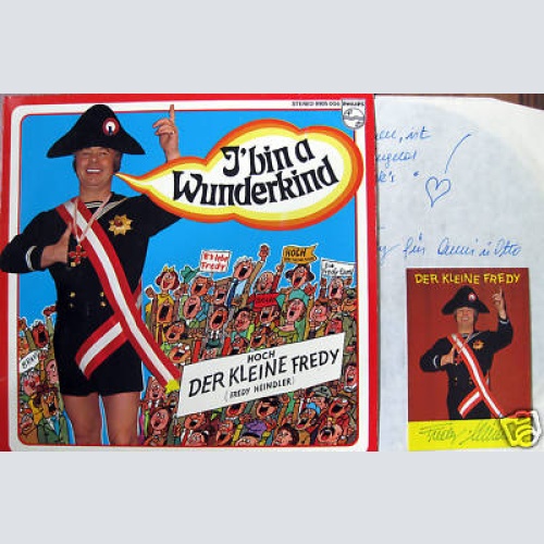 LP / Der Kleine Fredy / Mit Orig.Autogramm / Selten /