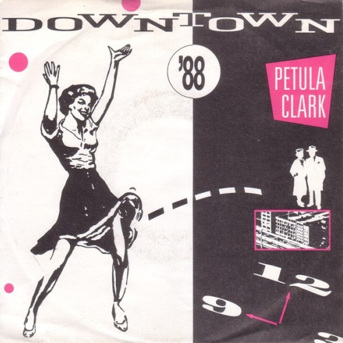 Petula Clark - Downtown '88 (7", Single)