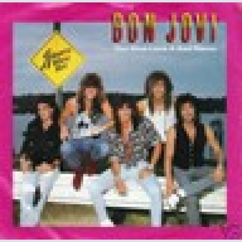 Single / BON JOVI / SELTEN  / 1986 /