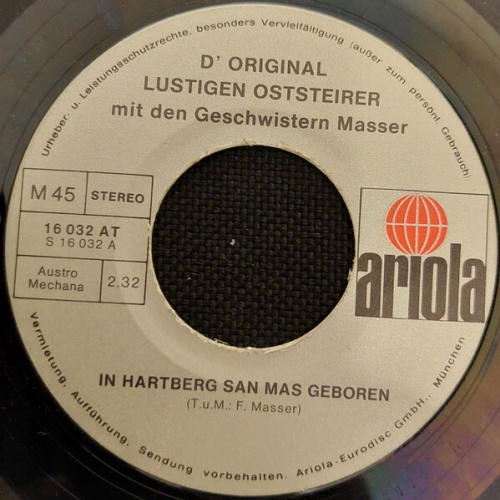 D' Original Lustigen Oststeirer mit den Geschwistern Masser - In Hartberg San...
