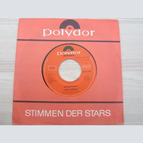 Single /  Georg Danzer ?– I Bin A Kniera /  PROMO  / Limitierte Auflage /  RAR /