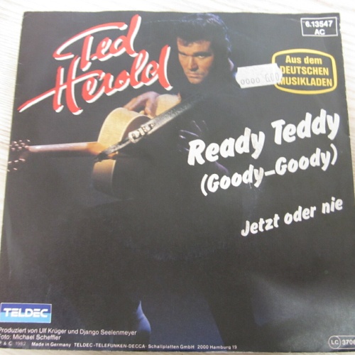 Single /  Ted Herold ?– Ready Teddy (Goody - Goody)    / DE PRESS / RAR /