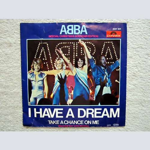 Single / ABBA / AUSTRIA PRESSUNG / RARITÄT / 1979 / I HAVE A DREAM /