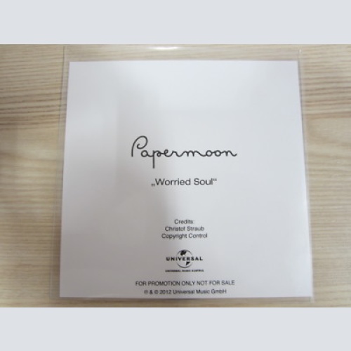 CD /  PAPERMOON--WORRIED SOUL   / PROMO / AUSTRIA / RAR /