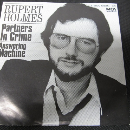Single / Rupert Holmes ?– Partners In Crime   / DE    PRESS / RAR /