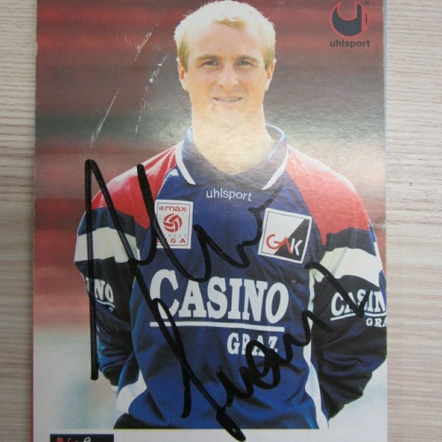 GAK SAMMELKARTE /  Franz Almer  /   MIT AUTOGRAMM /