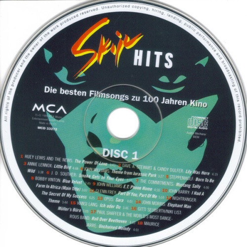 Various - Skip Hits (Die Besten Filmsongs Zu 100 Jahren Kino) (2xCD, Comp)