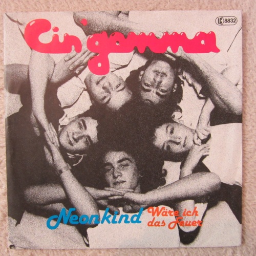 Single / CIN'GOMMA  / MIT PROMO INFO  /  ROCK / DE  / RARITÄT  /
