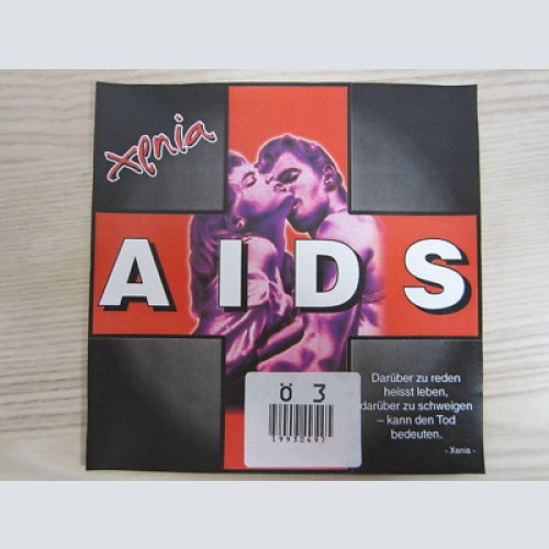 CD / XENIA--AIDS    / AUSTRIA / RARITÄT /  PROMO / MUSTER / COP REC. /