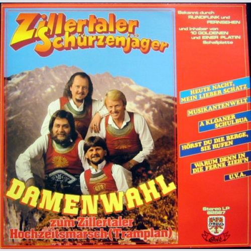 LP / ZILLERTALER SCHÜRZENJÄGER / AUSTRIA / RARITÄT / 1987 /