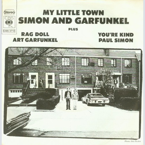 Simon And Garfunkel* Plus Art Garfunkel Plus Paul Simon - My Little Town (7",...