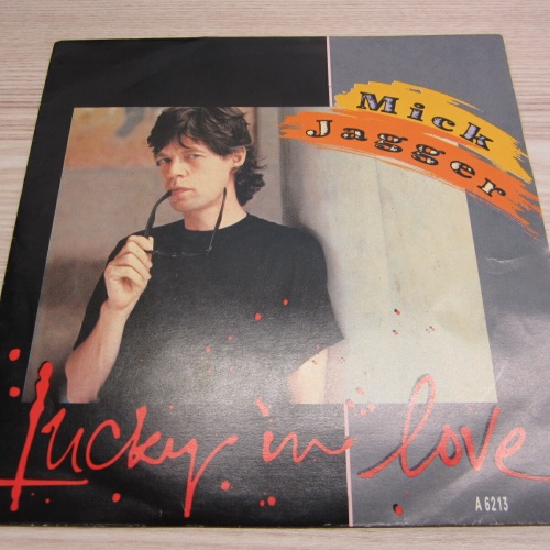 Single /  Mick Jagger ?– Lucky In Love     /   NL    Press / RAR /