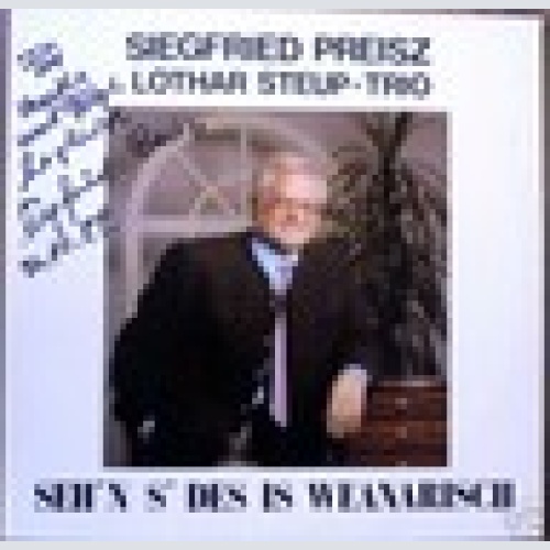LP  / SIEGFRIED PREISZ  / MIT ORIG.AUTOGRAMM / SELTEN /