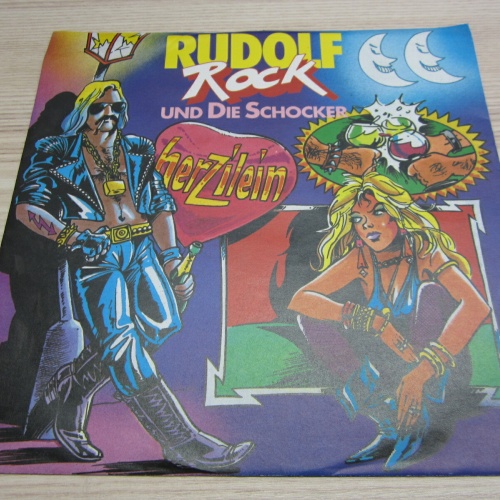 Single /  Rudolf Rock Und Die Schocker  ?– Herzilein  / DE  Press /  RAR /