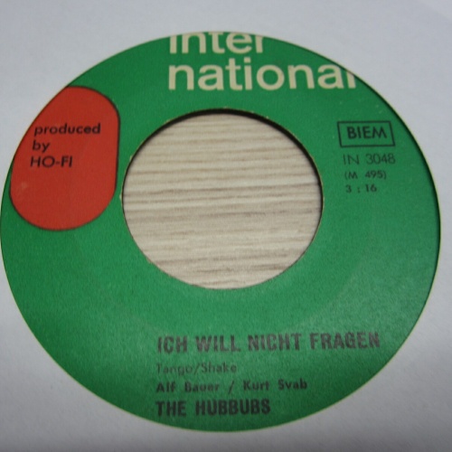 Single / The Hubbubs ?– Shake "Evergreen" / DE  PRESS /  RAR /