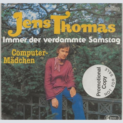 Jens Thomas (3) - Immer Der Verdammte Samstag (7")