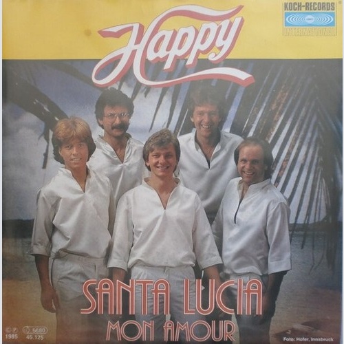 Happy (8) - Santa Lucia (7", Single)