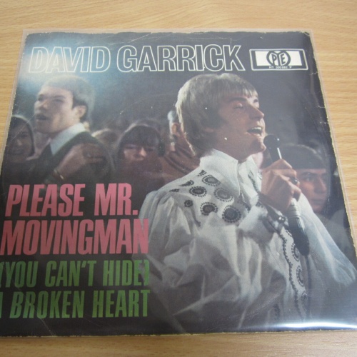 Single / David Garrick ?– Please Mr. Movingman  / DE PRESS /