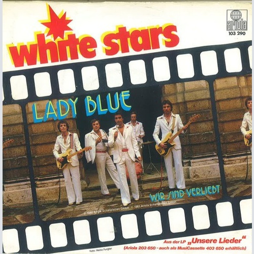 White Stars - Lady Blue (7", Single)
