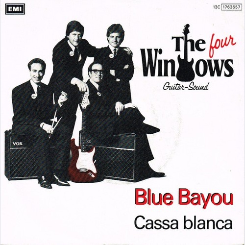 The Four Windows - Blue Bayou (7", Single)