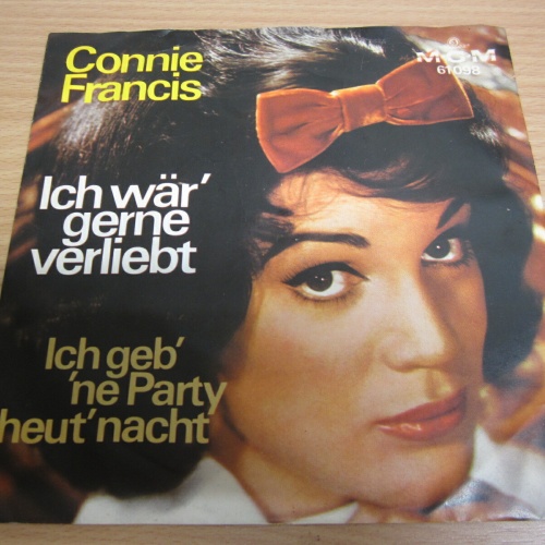 Single /    Connie Francis ?– Ich Wär' Gerne Verliebt  / DE Press / RAR /