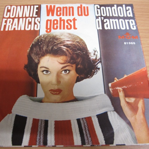 Single /  Connie Francis ?– Wenn Du Gehst     / DE Press / RAR /