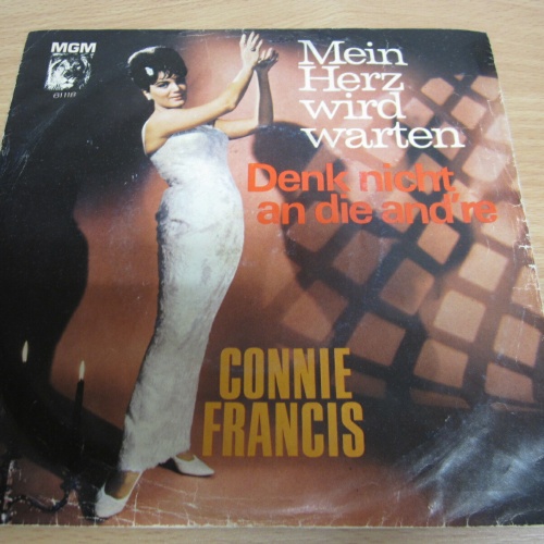 Single /   Connie Francis ?– Mein Herz Wird Warten  /  DE Press / RAR /