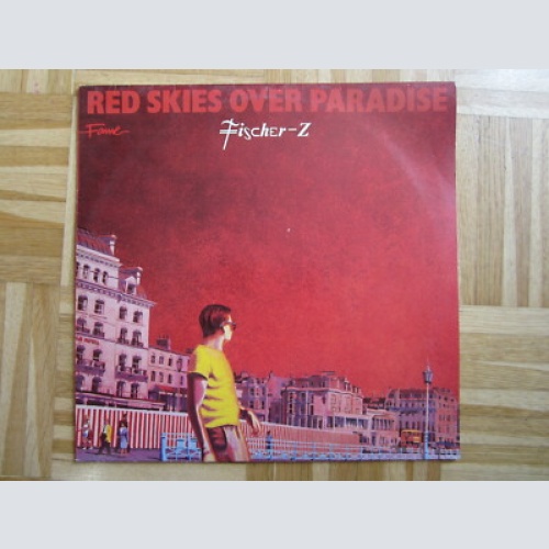 LP / Fischer-Z ?– Red Skies Over Paradise   / DE   PRESS / RAR /