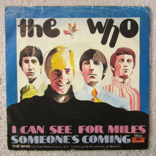 Single / THE WHO  / POLYDOR  / 1967  / DE PRESS / RARITÄT /