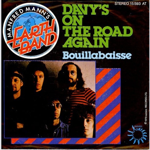 Manfred Mann's Earth Band - Davy's On The Road Again (7", Single)