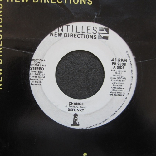 Single / Defunkt – Change / US Press /