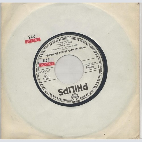 Willy Hagara - Der Mond Ist Der Freund Der Verliebten (7", Single, Promo)