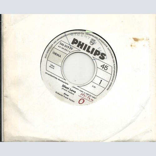 Elena (28), Orchester Frank Valdor - Silent Love (7", Single, Promo)