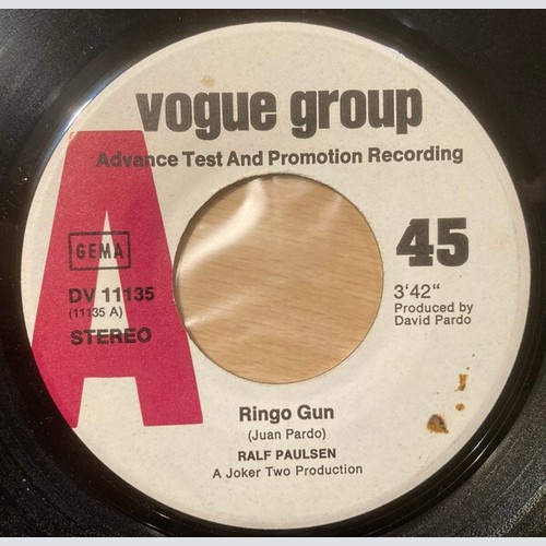Ralf Paulsen - Ringo Gun (7", Promo)