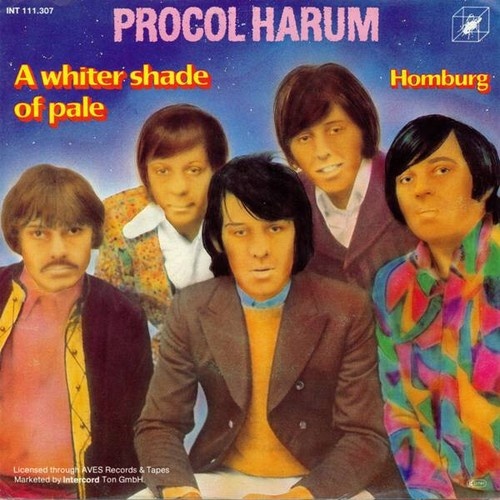 Procol Harum - A Whiter Shade Of Pale / Homburg (7", Single, RE)