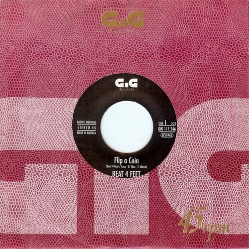 Beat 4 Feet - Flip A Coin (7", Single)